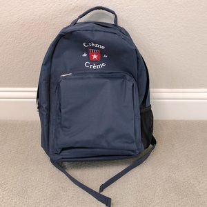 Creme de la Creme school backpack